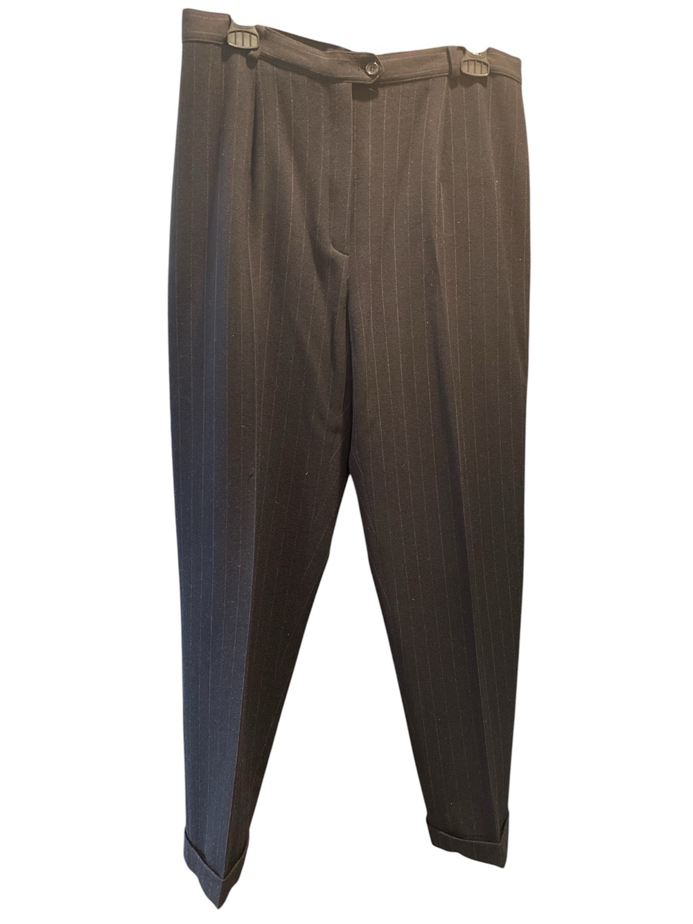 Gerard Darel Black Pinstripe Dress Pants Size 14